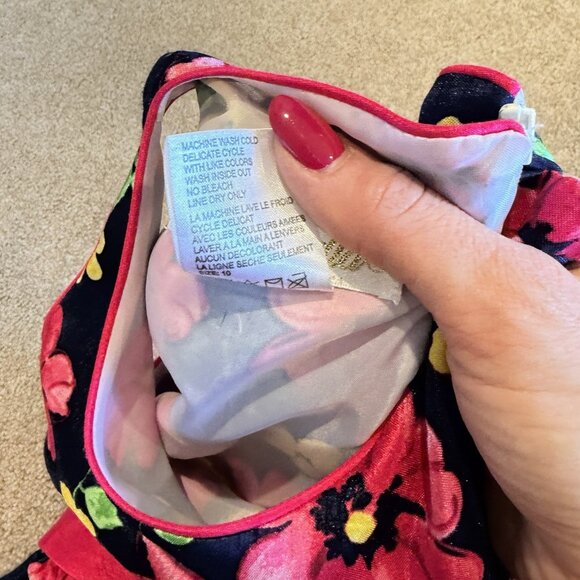 Cinderella Girls Dress 10 Spring Summer Sleeveless Tie Back Zipper Tulle Pretty - Picture 5 of 11